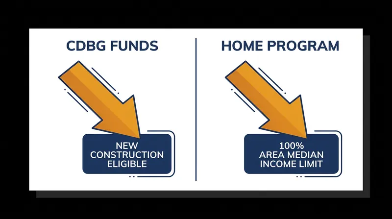 How the new legislation expands the capabilities of CDBG and HOME funds.