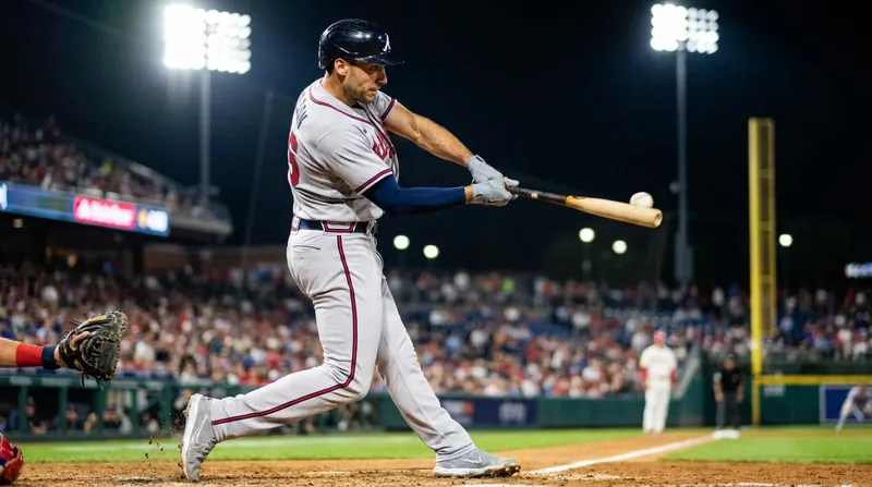 Matt Olson leads the Braves with 24 home runs and will be a primary threat against Pirates pitching.