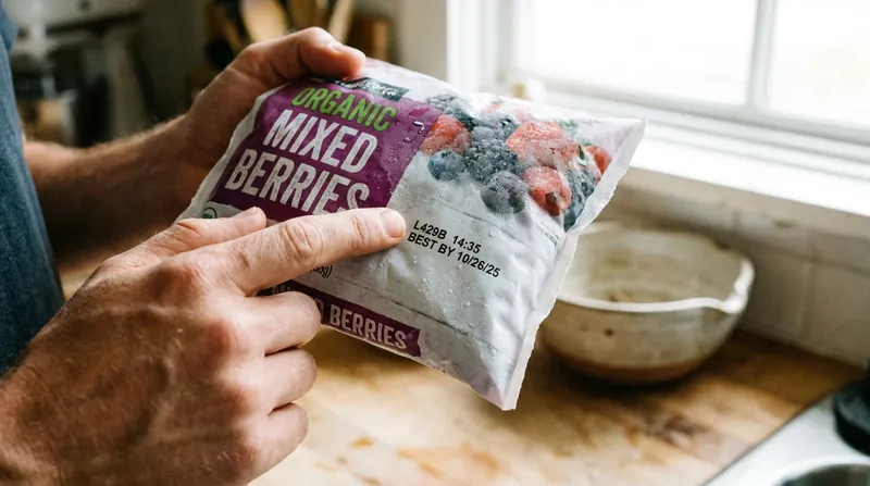 Consumers are urged to check the lot codes on the back of frozen berry packaging, as the products have a long shelf life and may have been purchased months ago.