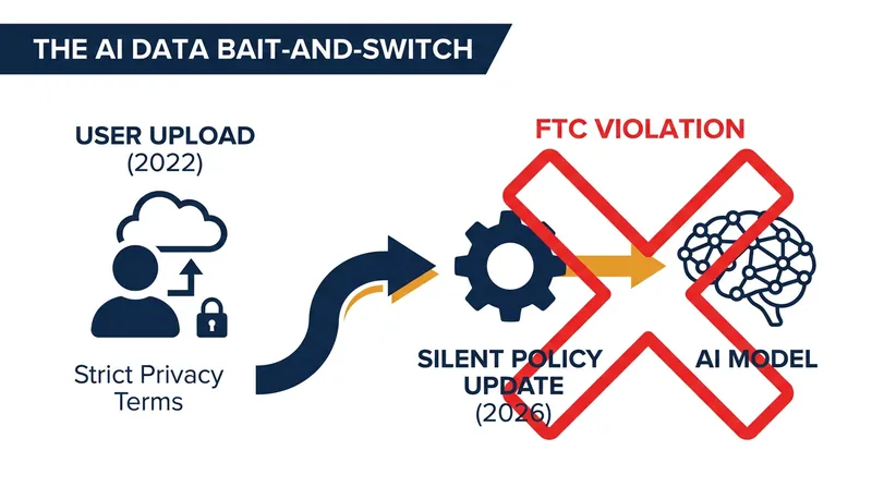 How the FTC views retroactive AI data harvesting.