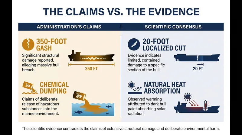 A comparison of the administration's claims of sabotage against the findings of independent experts and court filings.