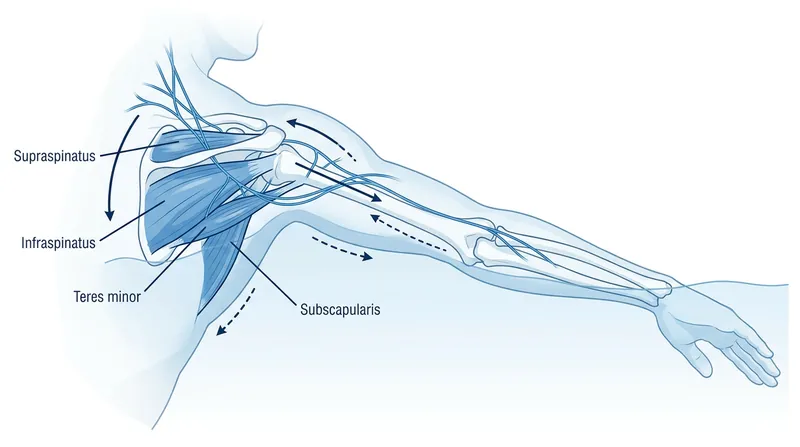 The repetitive overhead motion of the freestyle stroke makes shoulder nerve impingements particularly difficult to rehabilitate.