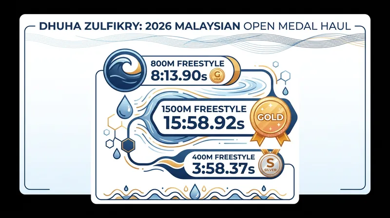 Zulfikry proved his endurance has returned with a multi-medal performance at the Malaysian Open.