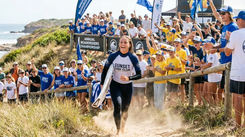 Zoric's crucial 9.13 ride at the Australian Boardriders Battle helped push the Byron Bay team into the Grand Final.