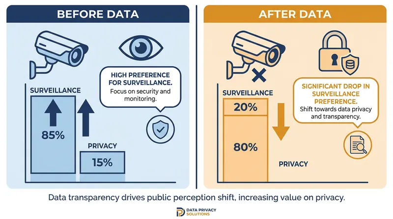 Providing managers with accurate statistics about human honesty causally reduced their desire to implement strict workplace surveillance.