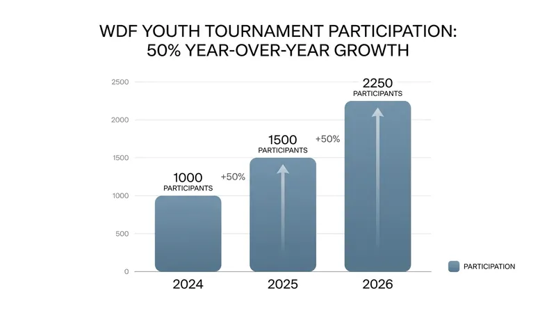 Youth participation in the WDF has surged, prompting an expansion of the World Championship field.