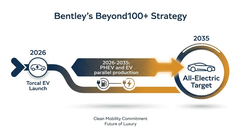 Bentley has extended its target for an all-electric lineup from 2030 to 2035.