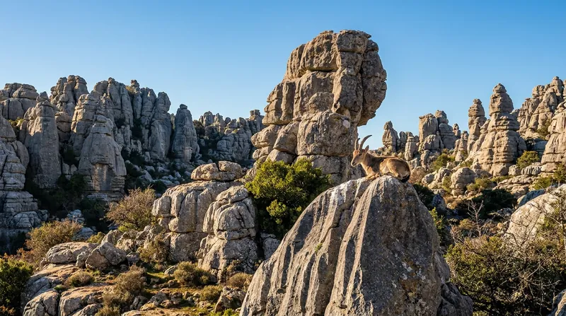 The Torcal takes its name from El Torcal de Antequera, a dramatic limestone landscape in Andalusia, Spain.