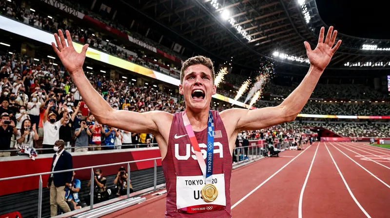 17-year-old Cooper Lutkenhaus stunned the track and field world with back-to-back Diamond League victories in June.