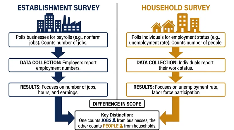How the Bureau of Labor Statistics measures the U.S. labor market.