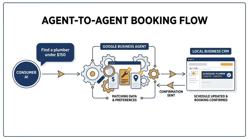 How agentic search bypasses traditional websites to execute direct bookings.