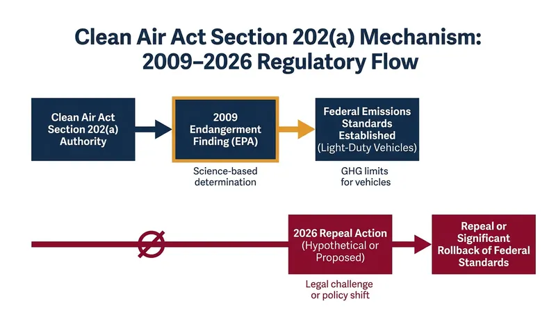 How the 2009 Endangerment Finding previously authorized the EPA to regulate vehicle emissions.