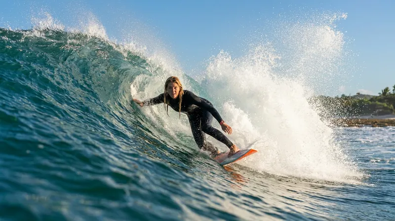The expanded 24-woman field faces a grueling test as the tour shifts to shallow reef breaks.
