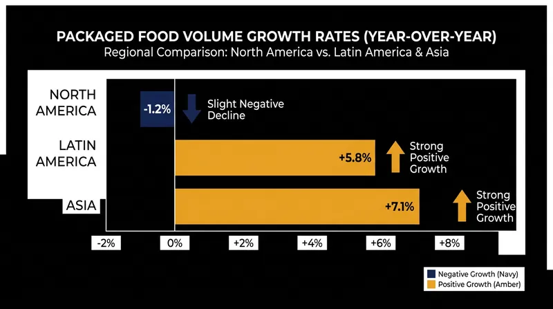 While North American volumes stagnate, emerging markets are delivering robust organic growth.