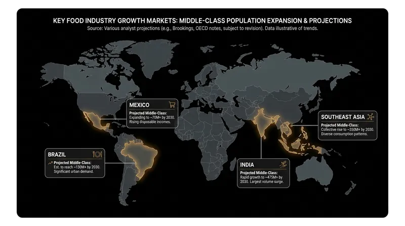 The demographic shift driving Big Food's geographic pivot.