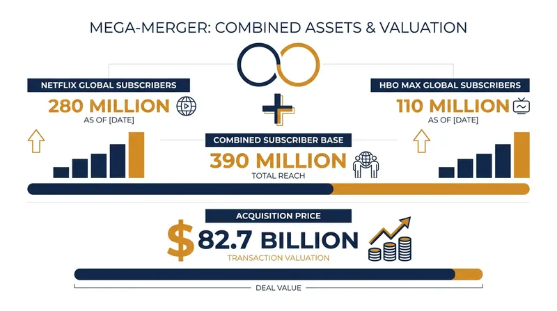 The acquisition creates an unprecedented concentration of streaming subscribers and premium intellectual property.