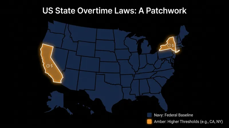 Employers must still navigate state-level regulations, which often mandate significantly higher salary thresholds than the federal floor.