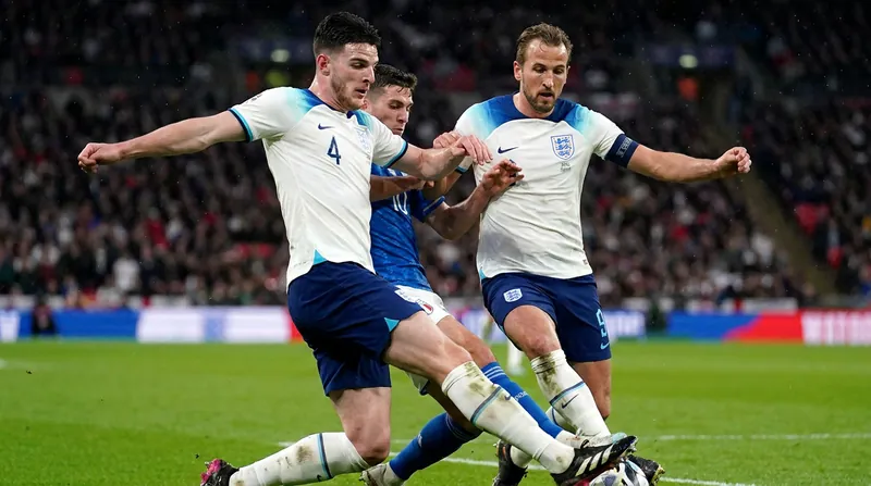 Aggressive counter-pressing immediately after losing possession is the cornerstone of England's defensive transition.