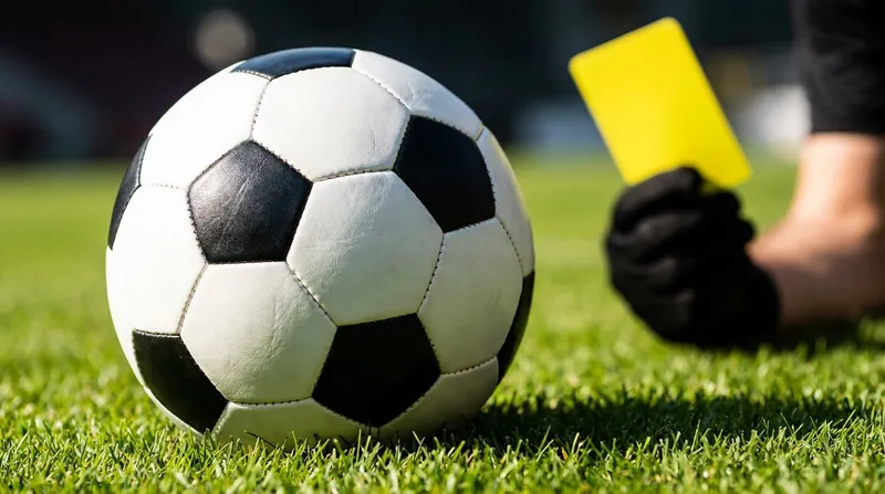 The black-and-white paneled ball and the yellow card were both introduced in 1970 to maximize visibility on television screens.