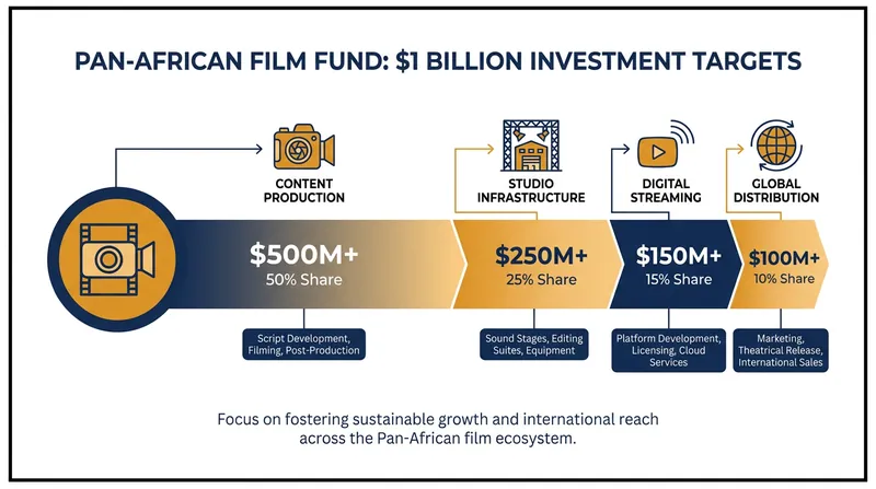 The fund targets the entire creative value chain, from content development to post-production infrastructure.