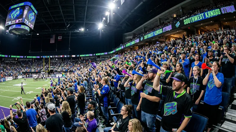 Storm Nation packed the United Wireless Arena, creating a deafening home-field advantage.