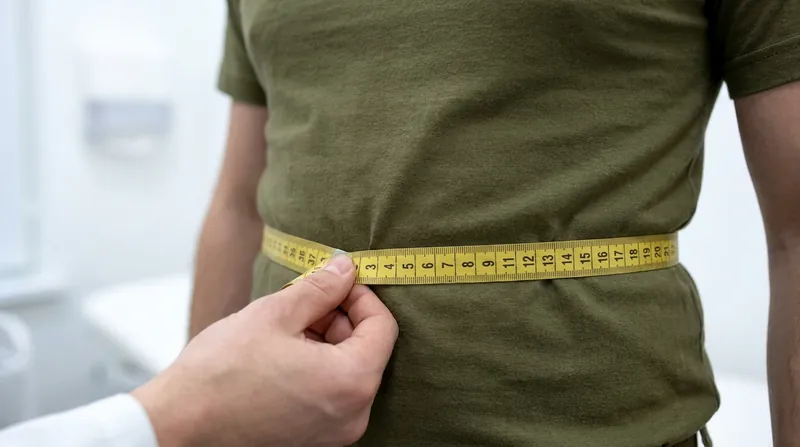 Under the new directive, waist circumference is measured precisely at the navel.
