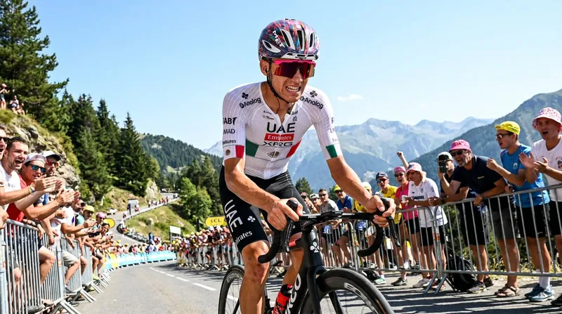 Isaac Del Toro secured third place on the stage and moved up to third overall in the general classification.