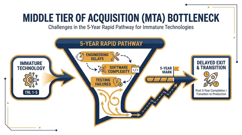 How immature technologies are slowing down the Pentagon's rapid-fielding pathways.