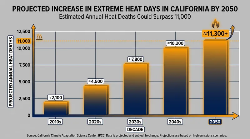 Without intervention, extreme heat is projected to become an increasingly deadly hazard in the coming decades.