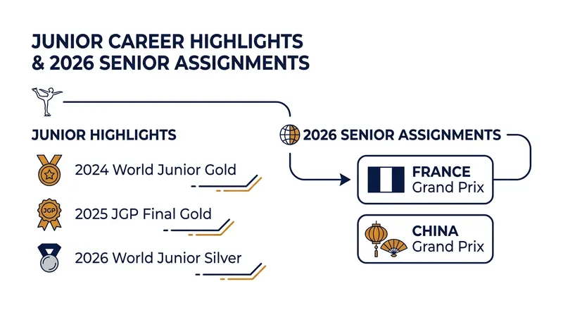 Seo transitions to the senior ranks following a historically successful junior career.