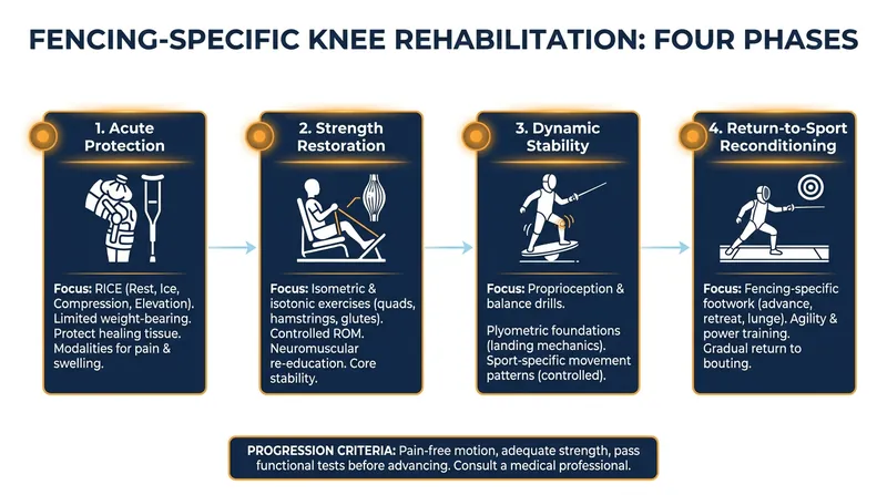 Sports medicine researchers have found that fencing-specific rehabilitation protocols drastically outperform general orthopedic methods.
