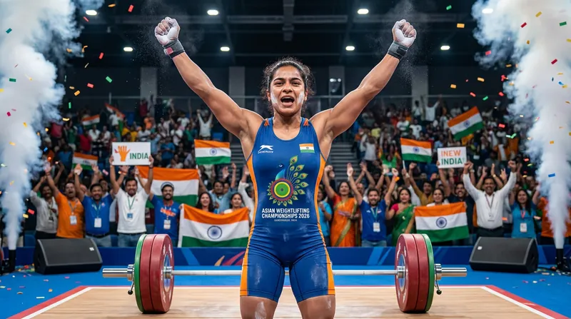 Host nation India delivered a standout performance, finishing third in the women's team rankings.
