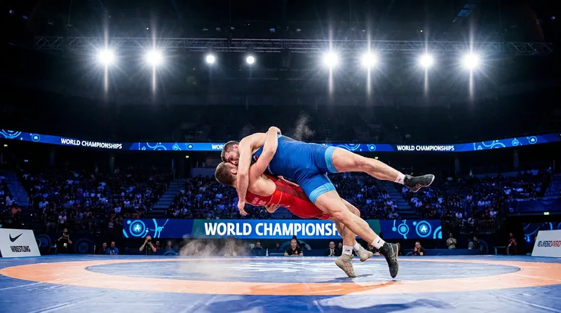 The explosive movements required in freestyle wrestling place immense torque on the joints.