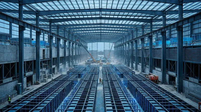 The massive capital expenditure required for AI data centers is a key factor in the Fed's inflation models.