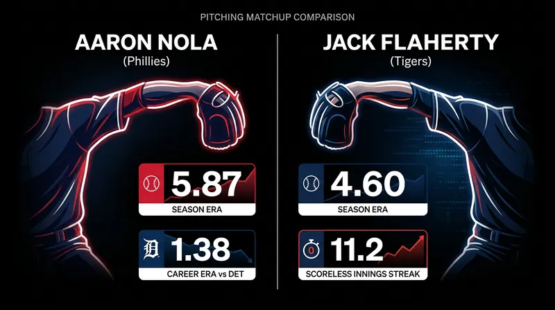 Tale of the Tape: Friday's starting pitchers bring contrasting recent forms to the mound.