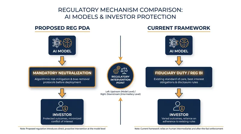 How the regulatory mechanism for financial AI shifts following the withdrawal of Reg PDA.