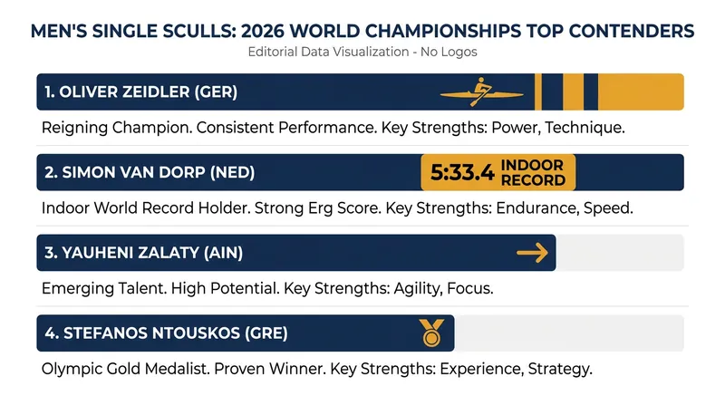 The Men's Single Sculls field is wide open ahead of Amsterdam.