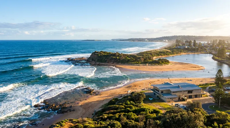 North Narrabeen Beach in Sydney, where Carroll sustained his injuries on July 1.