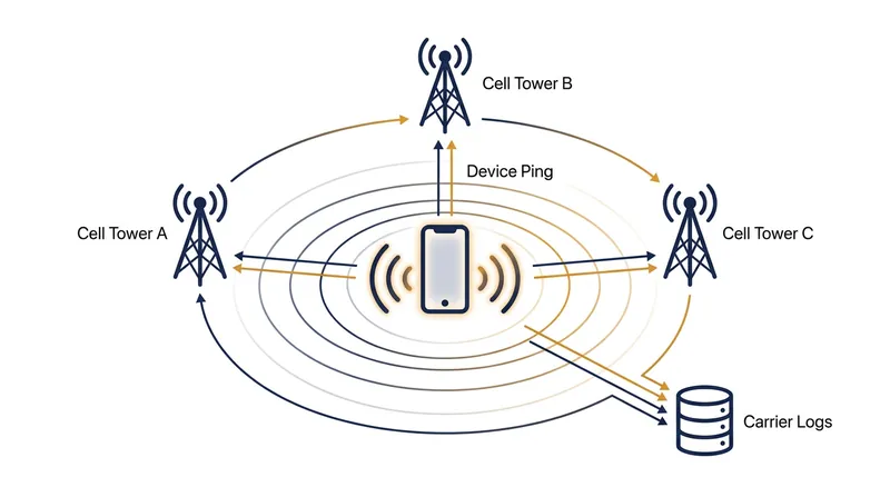 How it works: Phones constantly ping nearby cell towers, creating a historical log of a user's movements.