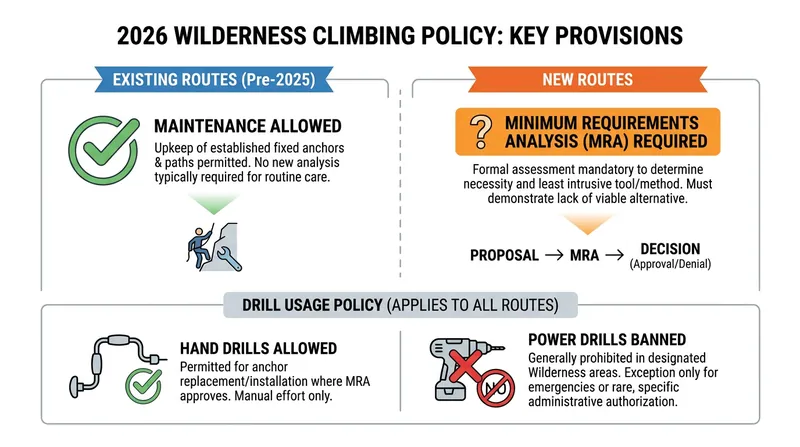 How the 2026 federal guidance balances recreation access with wilderness preservation.