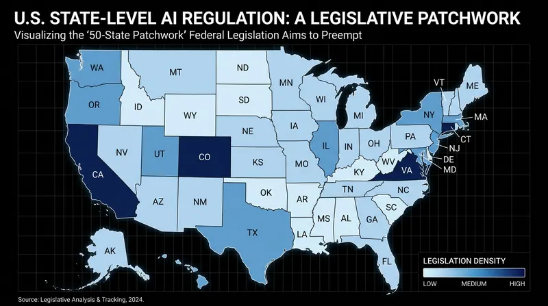 The proposed legislation would temporarily override state laws specifically regulating the development of AI models.