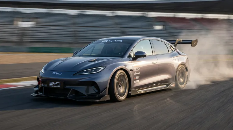 The track-focused Racing variant generates over 1,060 kilograms of downforce and hits 62 mph in 1.96 seconds.