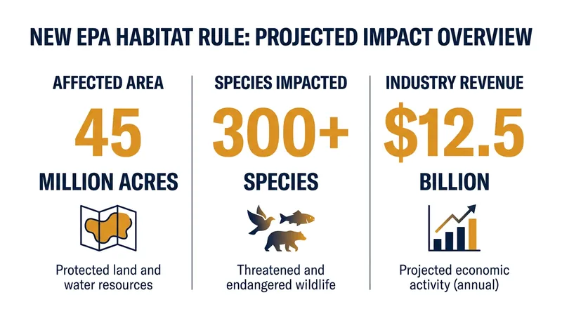 Scope and projected economic impact of the revised critical habitat designations.