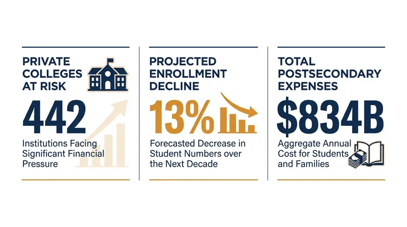 The macroeconomic pressures driving higher education consolidation.