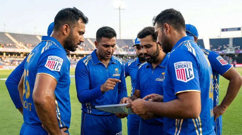 Defending champions MI New York have quietly accumulated 10 points to join the leaders.