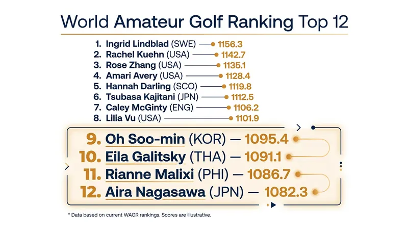 The race for the WAGR Top 10 features a tight cluster of Asia-Pacific talent.