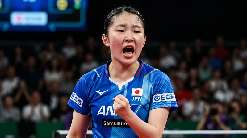 Eighteen-year-old Miwa Harimoto has surged up the rankings with an aggressive, fast-paced style.