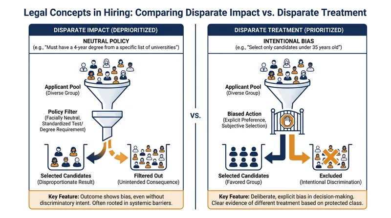 The EEOC is pivoting its resources away from unintentional statistical disparities to focus on intentional discrimination.