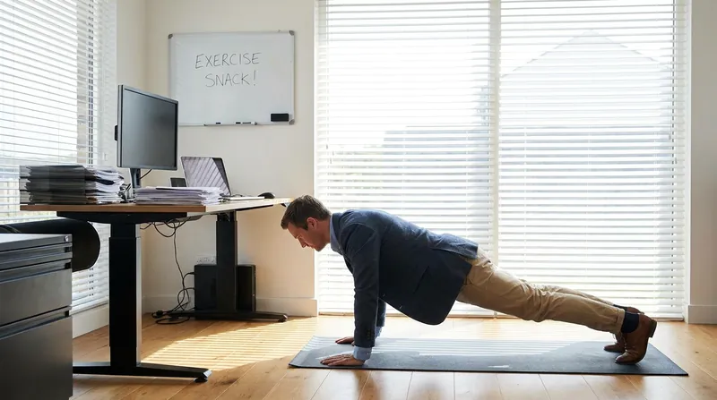 Brief 'exercise snacks' throughout the day are now formally recognized as legitimate resistance training.