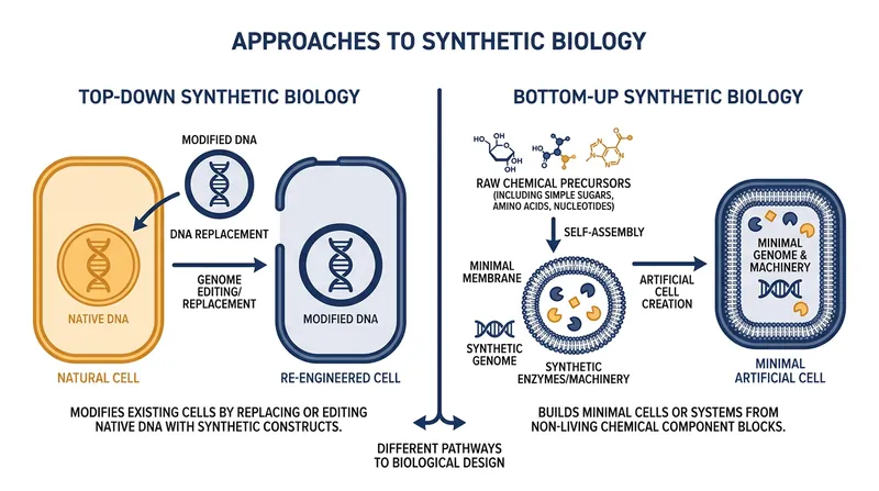 Unlike previous synthetic cells that borrowed biological machinery, the new bottom-up approach builds the entire structure from scratch.